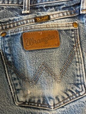 Distressed Wrangler Jeans